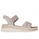 Skechers Bobs Sun Ray Slip-ins bebújós női bézs szandál 114413-TPE