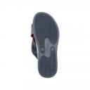 Rieker férfi keresztpántos farmerkék papucs 29086-15