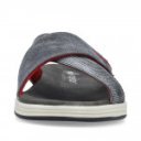 Rieker férfi keresztpántos farmerkék papucs 29086-15