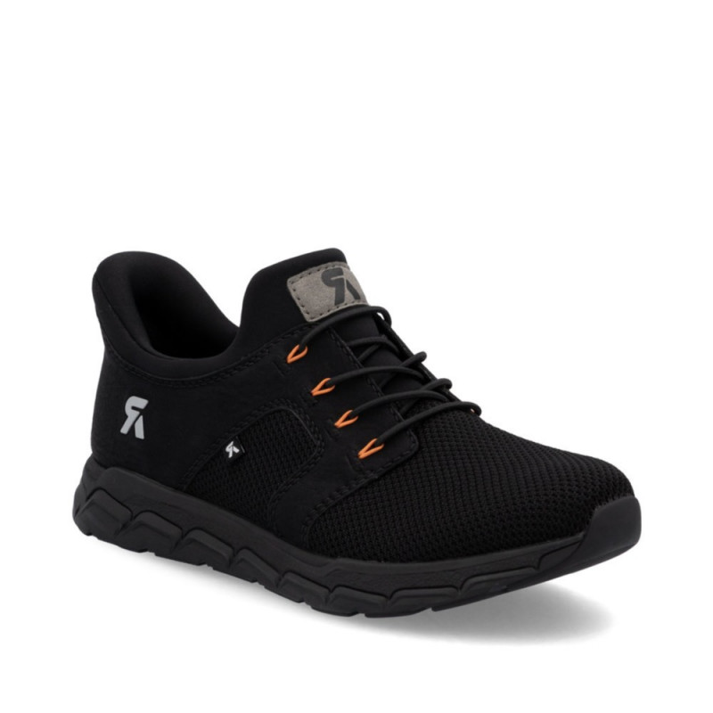 Rieker Ready2GO női fekete bebújós sneaker félcipő M9050-00