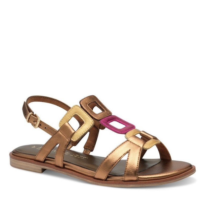 Marco Tozzi női bronz kombi szandál 28145-44-938 07626