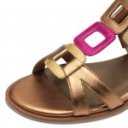 Marco Tozzi női bronz kombi szandál 28145-44-938 07626