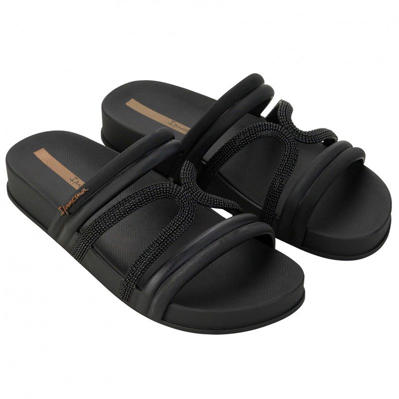 Ipanema Walk női fekete papucs 27262-BG087