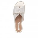 Remonte női telitalpú bőr papucs metálszín D6456-92