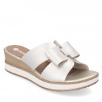 Remonte női telitalpú bőr papucs metálszín D6456-92 Női Remonte