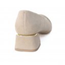 Lorenzo de Pazzi női blokk sarkú velúrbőr  körömcipő 2025-2132-1484 07594