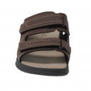 Arizona férfi tépőzáras barna papucs 7610-PS 07595