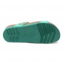 Scholl New Bogota Wedge smaragdzöld női bioprint papucs F26607-2442