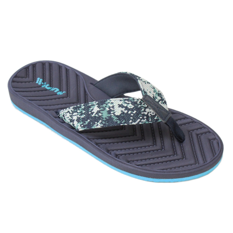 Wink férfi lábujjközös strandpapucs kék mix SR51148-5 07620