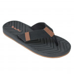 Wink férfi lábujjközös strandpapucs fekete barna mix SR51148-1 07619 Férfi Wink