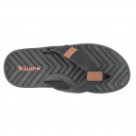 Wink férfi lábujjközös strandpapucs fekete barna mix SR51148-1 07619