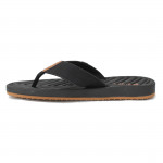 Wink férfi lábujjközös strandpapucs fekete barna mix SR51148-1 07619