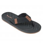 Wink férfi lábujjközös strandpapucs fekete barna mix SR51148-1 07619 Férfi Wink
