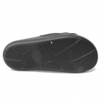 Luofu női fekete fix pántos strandpapucs G17-BLACK 07621