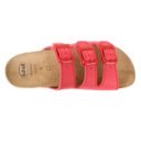 Scholl Rio Wedge női bioprint 3csatos piros papucs F32151-1051