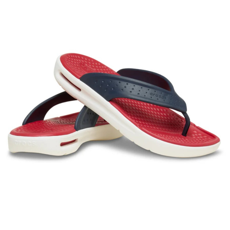 Crocs InMotion Flip férfi lábujjközös trikolor strandpapucs 211101-410