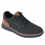 Bugatti férfi fekete gumifűzős sneaker félcipő 333-76312-5000-1000 07634 Férfi Bugatti