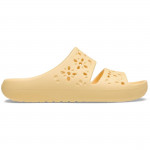 Crocs Classic Floral Cutout női narancssárga fix pántos strandpapucs 210966-78Z
