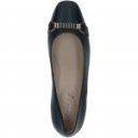 Caprice női sötét zöldeskék körömcipő 22304-44-880 07648