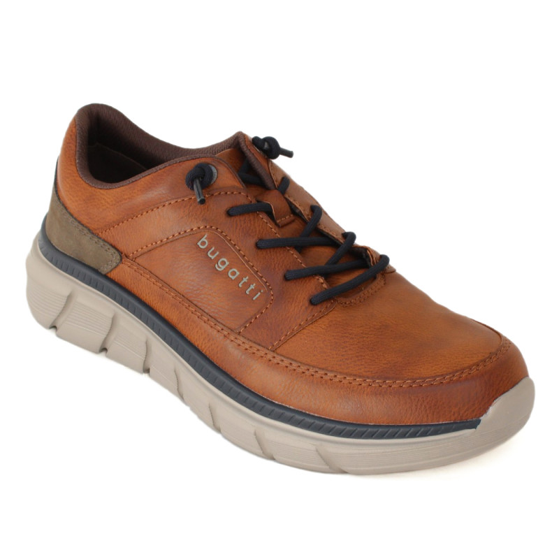 Bugatti férfi barna gumifűzős sportos félcipő 325-ATK01-5000-6300 07651