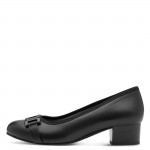 Jana Soft Line női fekete körömcipő 22368-45-001 07653