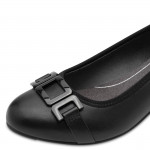 Jana Soft Line női fekete körömcipő 22368-45-001 07653
