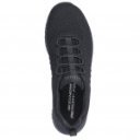 Skechers Virtue női textil bebújós fekete sneaker 104411-BBK