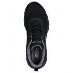 Skechers Bobs B Flex Icy Edge férfi fűzós fekete sneaker félcipő 118109-BBK