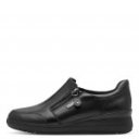 Jana női cipzáras bőr félcipő vízlepergető membránnal 24701-45-001 07667