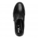 Jana női cipzáras bőr félcipő vízlepergető membránnal 24701-45-001 07667