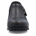 Rieker Ready2GO női cipzáras fekete bőr félcipő 47264-00