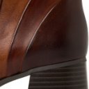 Marco Tozzi női barna bőr bokacsizma 25348-43-392 07656