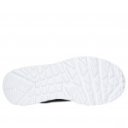 Skechers Uno Lite Metallic Mode lányka - női fűzős sneaker cipő 310384L-BLK