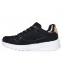 Skechers Uno Lite Metallic Mode lányka - női fűzős sneaker cipő 310384L-BLK