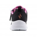 Skechers Uno Lite Easy ZIP lányka - női fűzős sneaker cipő 310387L-BKRG