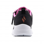 Skechers Uno Lite Easy ZIP lányka - női fűzős sneaker cipő 310387L-BKRG