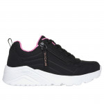 Skechers Uno Lite Easy ZIP lányka - női fűzős sneaker cipő 310387L-BKRG