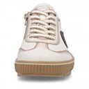 Remonte női sportos fűzős cipzáras bézs félcipő D0702-60