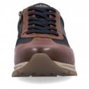 Rieker férfi fűzős-cipzáras barna mix sneaker félcipő B0507-24