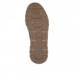 Rieker férfi fűzős-cipzáras barna mix sneaker félcipő B0507-24