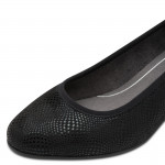 Jana Soft Line női fekete körömcipő 22476-42-008 07636