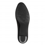 Jana Soft Line női fekete körömcipő 22476-42-008 07636
