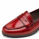 Tamaris női piros lakk mokaszin 24239-42-524 07659