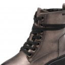 Jana női fűzős cipzáras bokacipő vízlepergető membránnal ón színben 25272-45-915 07677