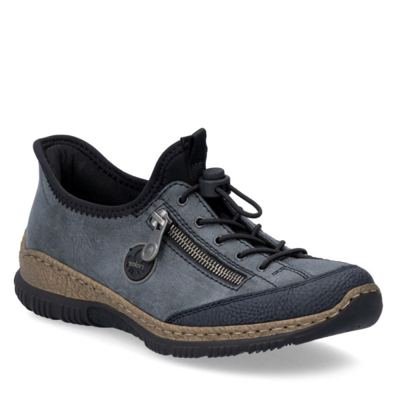 Rieker Ready2GO női sportos bebújós félcipő automata fűzővel N3267-14