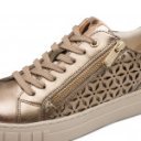 Marco Tozzi női sportos arany színű sneaker tornacipő 23701-42-945 07678