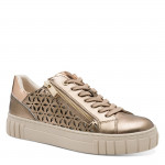 Marco Tozzi női sportos arany színű sneaker tornacipő 23701-42-945 07678 Női Marco Tozzi
