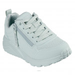 Skechers Uno Lite Easy ZIP lányka - női fűzős sneaker cipő 310387L-SAGE