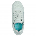 Skechers Uno Lite Easy ZIP lányka - női fűzős sneaker cipő 310387L-SAGE