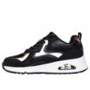 Skechers UNO Gen1 - Color Surge lányka - női fűzős sneaker cipő 310547L-BKRG